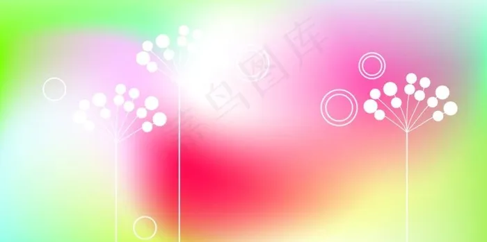 绿色背景图片ai矢量模版下载
