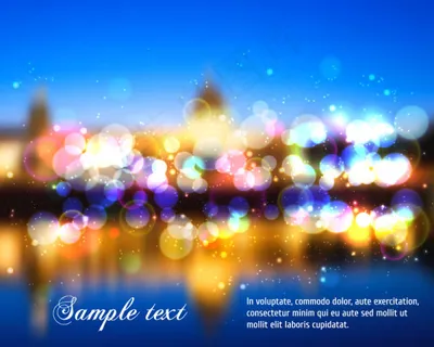 光晕背景矢量素材