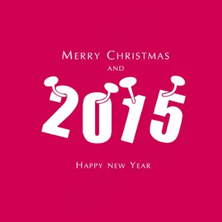 2015字体设计矢量图