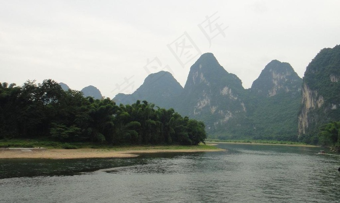 山水风景画图片