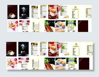 咖啡菜单图片