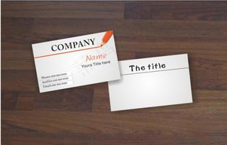 个性艺术企业名片