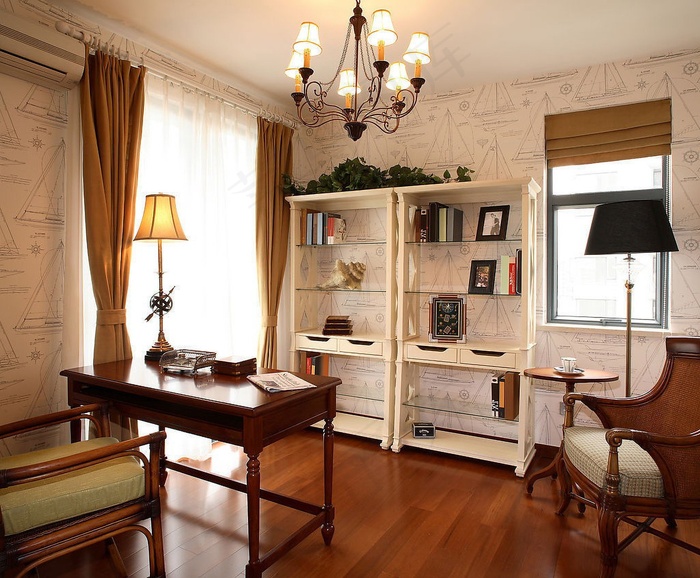 书房装修设计效果图