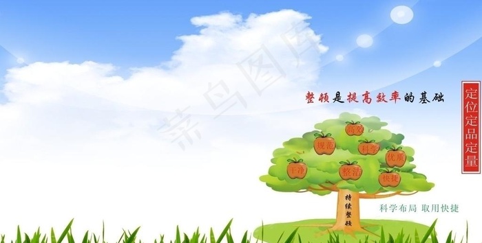 桌面整顿图片cdr矢量模版下载