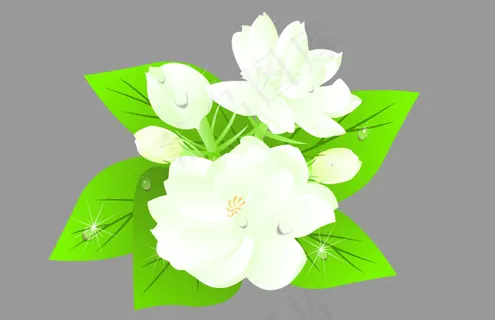 花瓣上的水滴flash