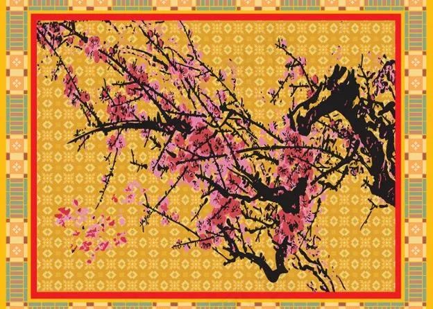 地毯图案图片ai矢量模版下载