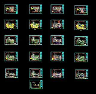 办公室内设计图纸