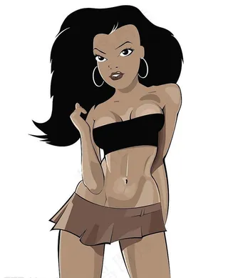 性感女性插画矢量素材图片