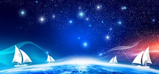 扬帆起航企业文化banner