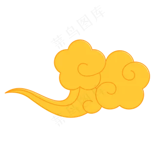 中国风素材中式古典祥云PNG免扣图...
