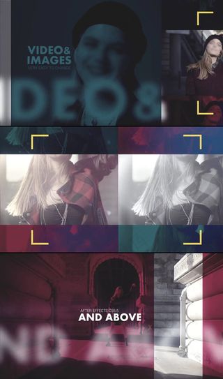 iPhoneX手机演示图文动画AE...