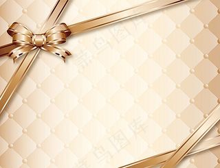 矢量丝带蝴蝶结设计素材图片