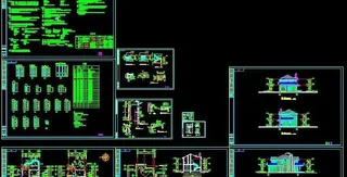 二层独栋别墅建筑结构施工图&nbs...