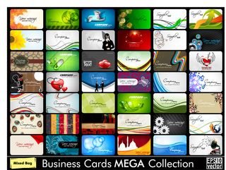 高档大气精致简洁名片设计模板