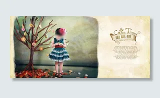 蛋糕树 宽幅儿童模