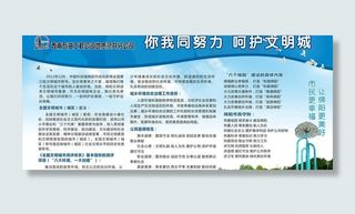 文明城市展板图片
