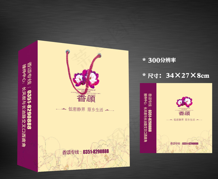 地产手提袋图片