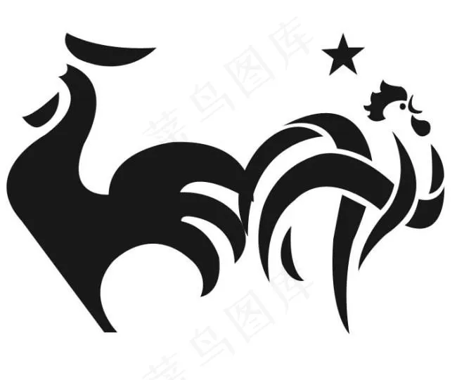 简纸公鸡psd模版下载