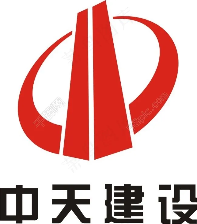 中天标志cdr矢量模版下载