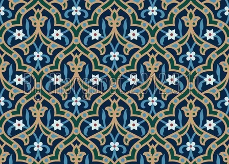 民族风情拼花图案