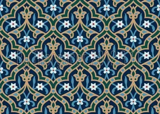 民族风情拼花图案