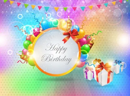 节日彩带礼物气球图片 节日彩带礼物气球图片