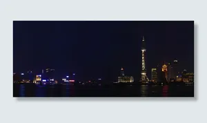 黄浦江的夜景图片