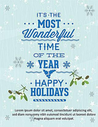 英语字母与植物绿叶