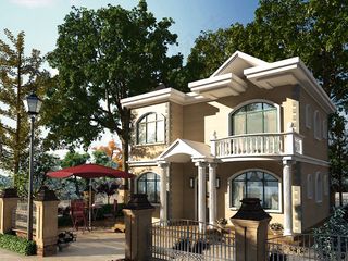 农家小别墅 自建房别墅外观设计图片