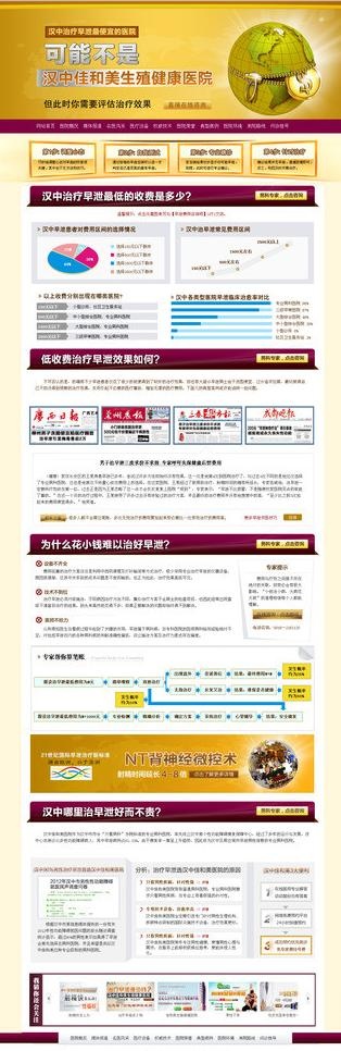 医院专题图片psd模版下载