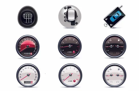 汽车配件图标矢量素材04