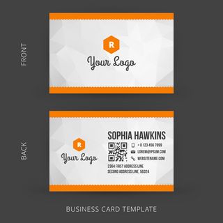 企业名片正面背面设计