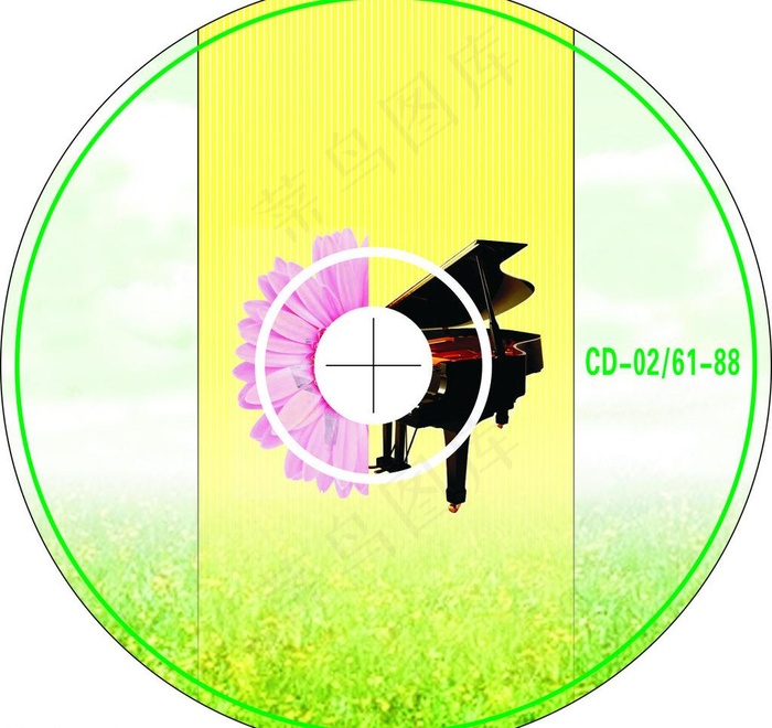 新春序曲光盘图片cdr矢量模版下载