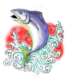 蓝鳍金枪鱼跳浪 蓝鳍金枪鱼跳浪