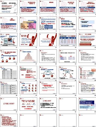 广告生意计划PPT模板