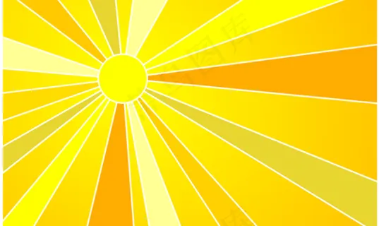 太阳矢量剪贴画