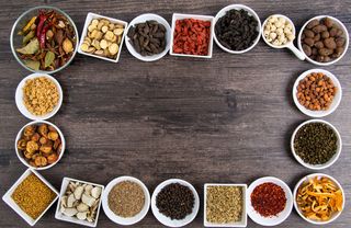 香料实拍背景淘宝天猫素材背景调料摄...