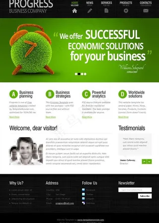 咨询公司模板图片