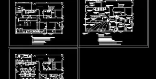 某酒店厨房室内给排水设计图