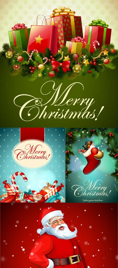 圣诞节主题背景矢量素材eps,ai矢量模版下载
