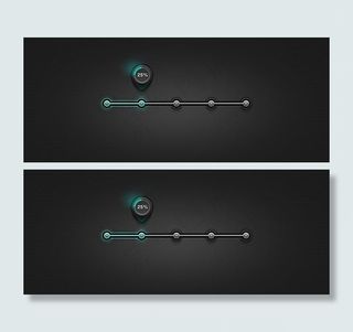 精致的进度条psd分层