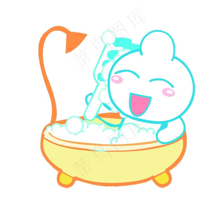 可爱奶瓶仔 源文件图片psd模版下载