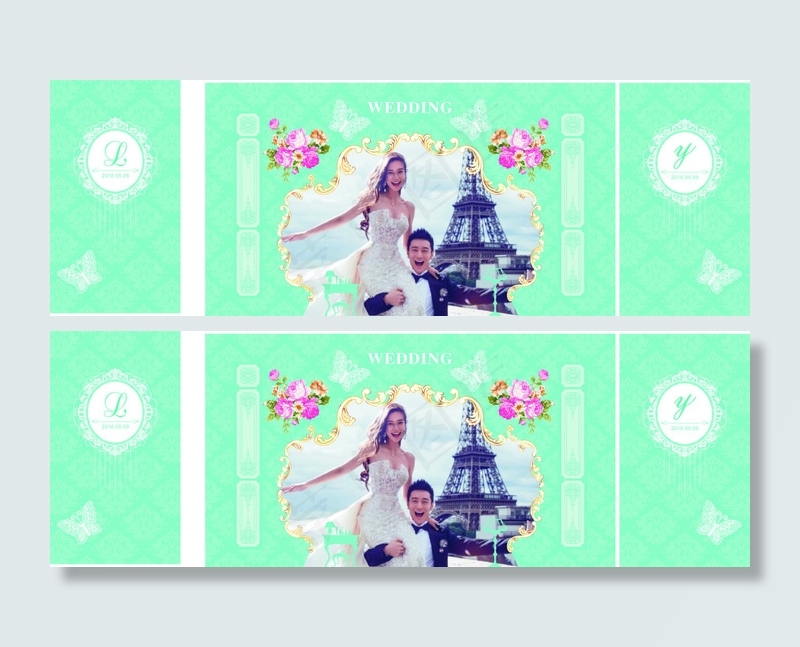 婚礼(8000X2900)cdr矢量模版下载