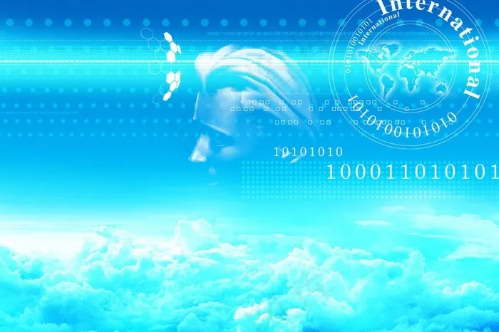 科技背景图片psd模版下载