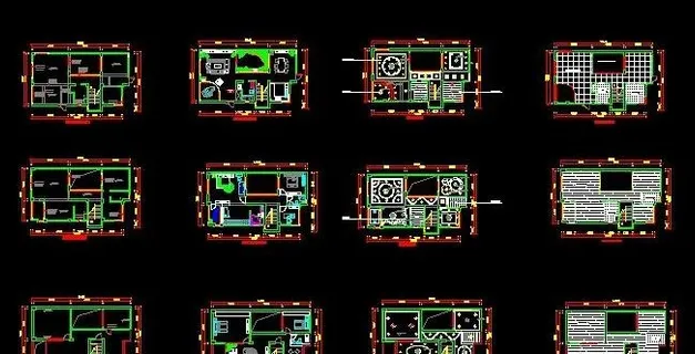 三层别墅装修图