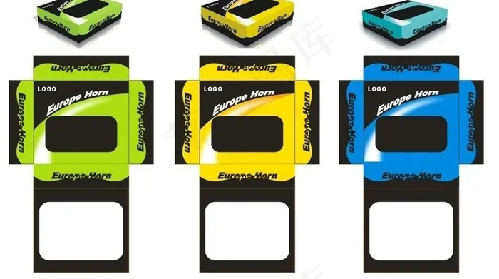 包装模版图片模板下载cdr矢量模版下载