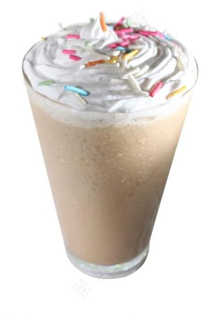 卡布奇诺咖啡冰沙图片