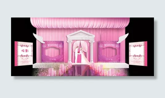 城堡婚礼效果图