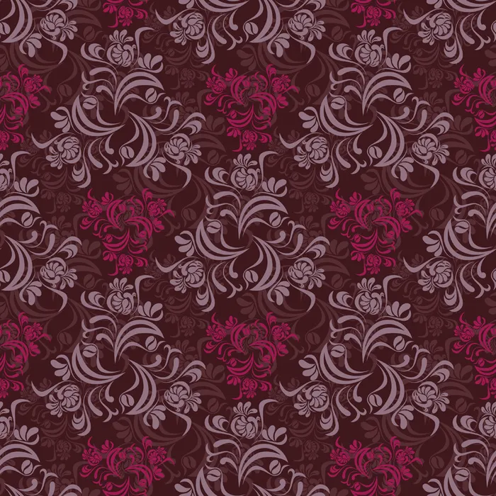 向量的复古图案花纹背景矢量素材