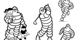 米其林矢量图片